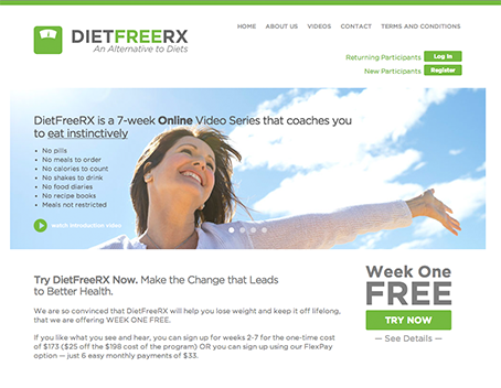 Introducing DietFreeRX Program